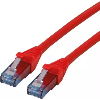 Cable de red ROLINE 21.15.2716 rojo 7,5 m Cat6a U/UTP