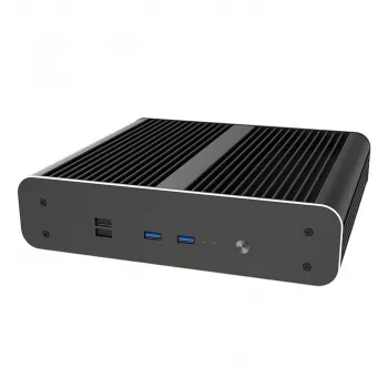 Carcasa de ordenador Akasa Euler CTX carcasa Mini sin ventilador Thin Mini-ITX – negra