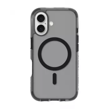Funda LAUT CRYSTAL MATTER X para iPhone 16 serie transparente negro