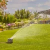 Aspersor circular Gardena AquaPrecise Negro Azul Gris 1 ud.
