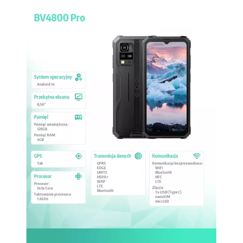 Blackview BV4800Pro 4GB/128GB negro