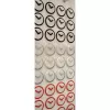NeXtime Reloj 2615zi Focus, Ø25 cm, reloj de pared, blanco/plateado
