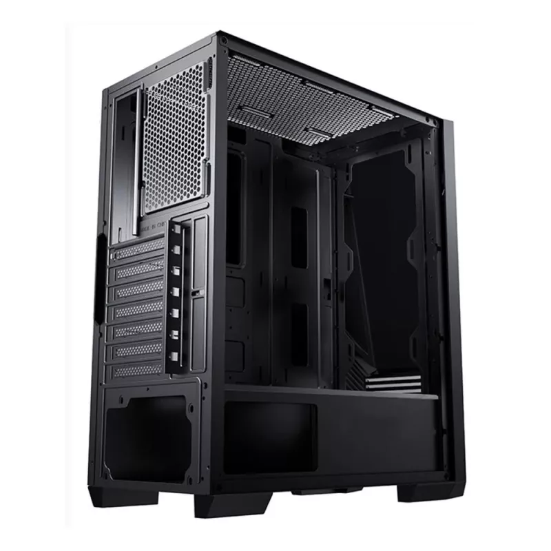 Carcasa | GOLDEN TIGER | Factores de forma de placa base compatibles ATX/micro ATX | Negra | Semitorre | Buffalo M730i | BUFFALOM730I