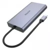 Hub UNITEK uHUB S7 USB 3.2 Gen 1 Type-C gris