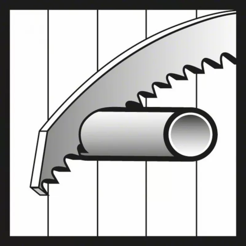 Bosch 2 608 657 553 hoja de sierra de calar/curvas/sable hoja de sierra sable Bimetal 1 ud.