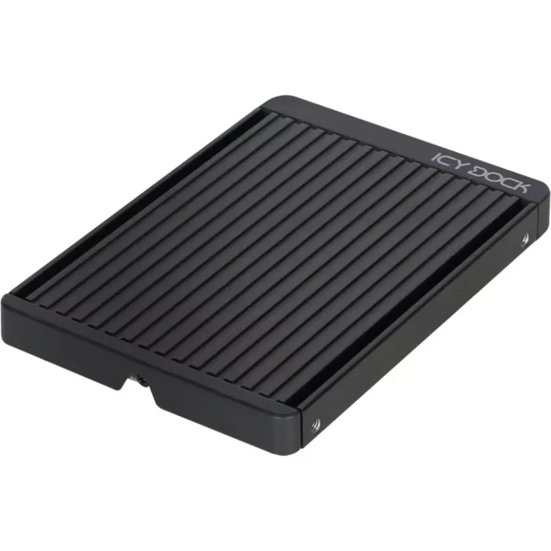EZConvert MB705M2P-B, convertidor negro, SSD M.2 PCIe NVMe a convertidor/adaptador SSD PCIe de 2,5 pulgadas y 2 pulgadas