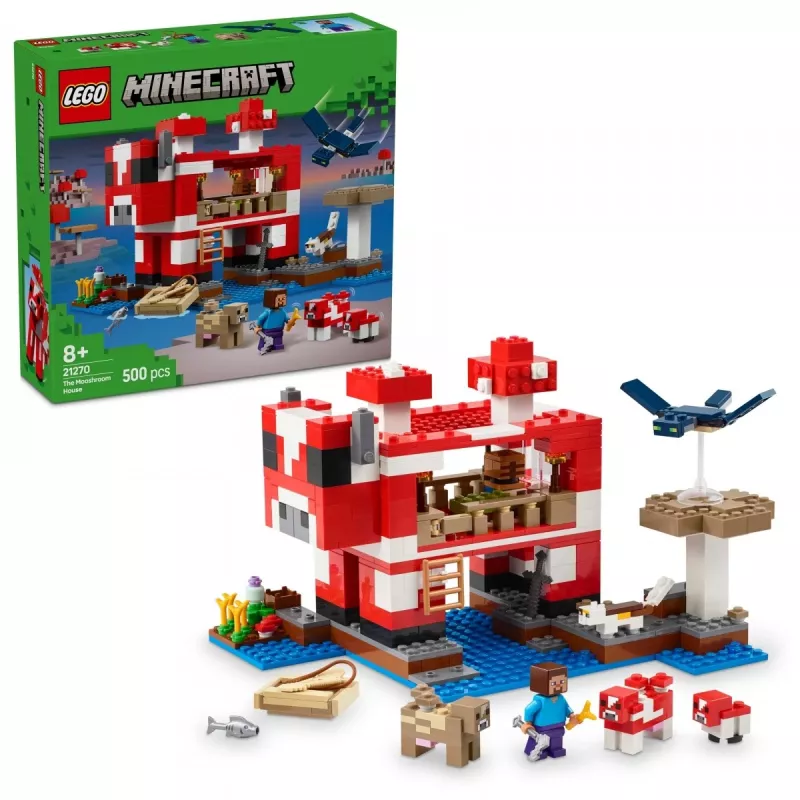 LEGO MINECRAFT 21270 La casa Mooshroom