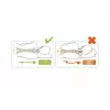 Almohada ortopédica de espuma viscoelástica ANTAR AT03002 — soporte contorneado para cabeza y cuello
