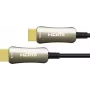 Cable de conexión HDMI™ 2.0 híbrido óptico, 4K2K / UHD 60Hz, conector y contactos de cobre bañados en oro, negro, 3m, serie PYTHON® (GC-M0146)