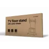 Gembird TVS-100F-01 soporte de suelo para pantallas 2,54 m (100