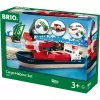 World set de contenedor y puerto, vía