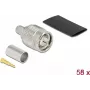 Conector macho TNC para crimpar RG-59 DeLOCK 90030