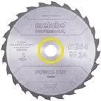 Metabo 628025000 disco de sierra circular 25,4 cm