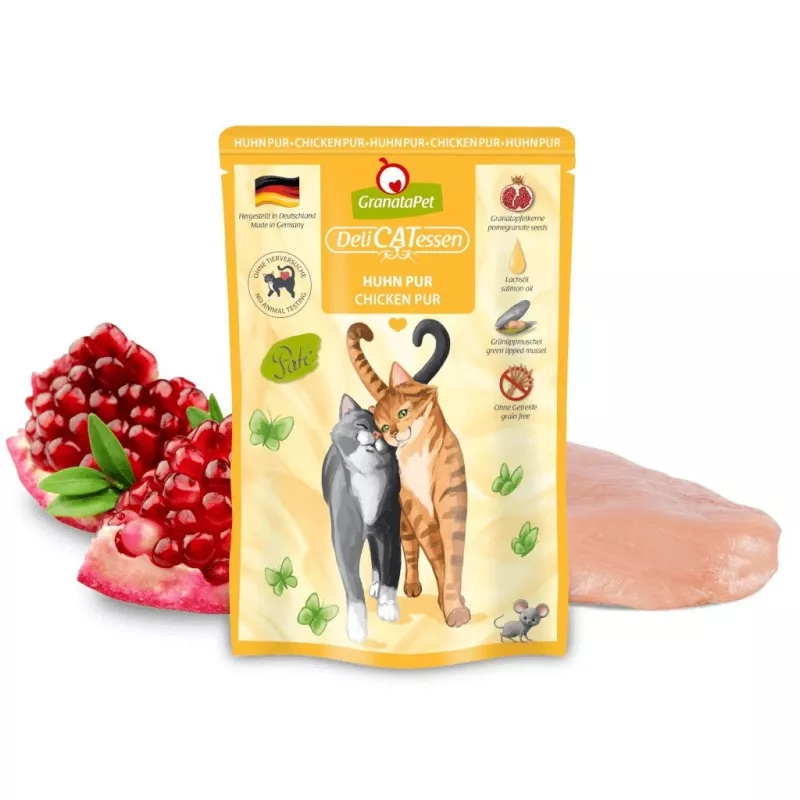 GRANATAPET DeliCATessen pollo - comida húmeda para gatos - 85 g