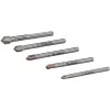 Juego de brocas Makita E-25410 para vidrio y azulejos, 5 unidades
