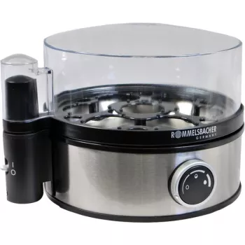 ROMMELSBACHER ER 400 - Hervidor de huevos - 400 W - Acero inoxidable/Negro