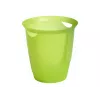 Durable TREND papelera redonda 31,5 cm, verde translúcido