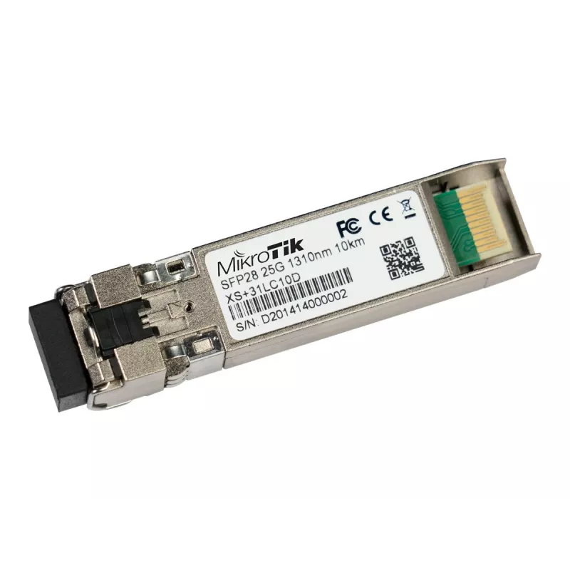 Módulo transceptor de fibra óptica MikroTik XS+31LC10D