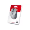 Ratón inalámbrico GEMBIRD MUSW-4B-04-BG — para diestros, óptico 1600 DPI, 4 botones, RF Wireless, negro/gris