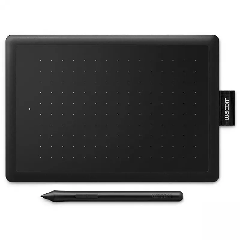 Wacom One by Small Tableta gráfica negra 2540 lpi 152 x 95 mm USB