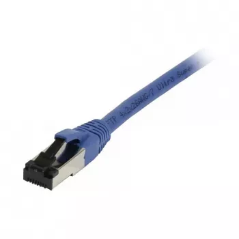 Cable de red RJ45 Synergy 21, CAT8.1 2000 MHz, 7,5 m, azul, S-STP (S/FTP), TPE (Ultra SuperFlex), AWG26, Synergy 21 - Digital/Datos - Red
