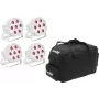 Foco LED EUROLITE SLS-7 HCL 4x blanco con softbag