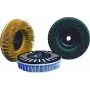 Disco de cerdas abrasivo 3M K80 BD-ZB 115×22 mm para el tratamiento de superficies