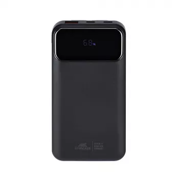 Batería externa USB 10000MAH/VA2211 Negra Rivacase