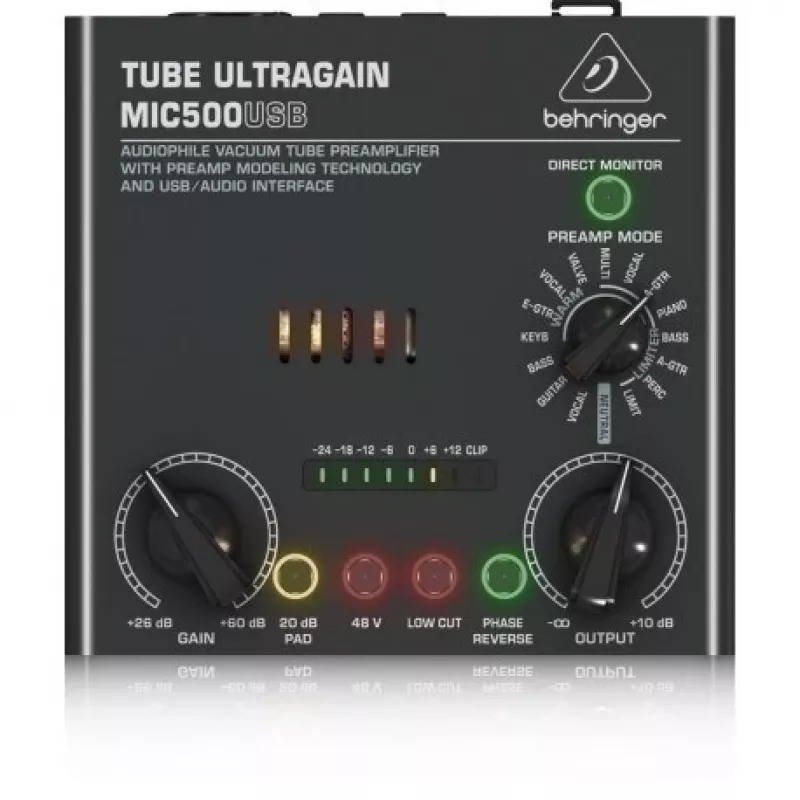Behringer MIC500USB Preamplificador de audio