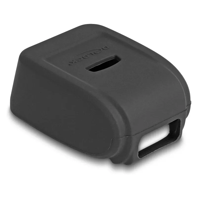 Funda protectora DeLOCK 90508 para escáner de anillo negra silicona