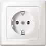 Toma de corriente CEE 7/3 Merten MEG2301-1519 blanco