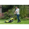 Ryobi OLM1833B Cortacésped de empuje a batería negro, verde