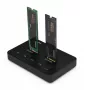Docking station 2x SSD M.2 NVME+SATA hasta 10Gbps