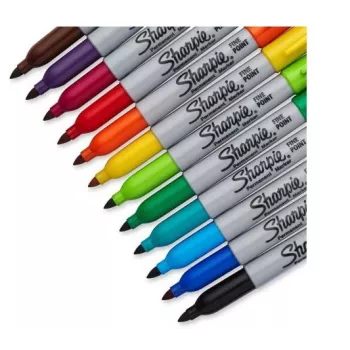 Rotulador fino Sharpie 18 unidades punta fina multicolor