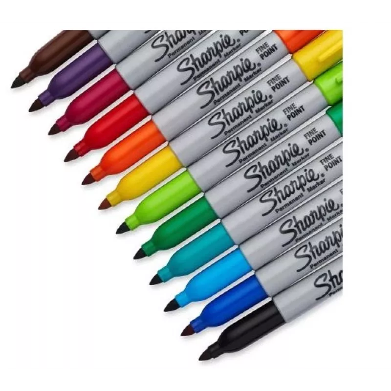 Rotulador fino Sharpie 18 unidades punta fina multicolor
