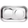 Gedore RED R19102000 Bandeja magnética de acero inoxidable, 240 x 140 mm, 2 imanes