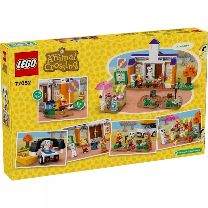 LEGO Animal Crossing 77052 El concierto de K.K. en la plaza del pueblo