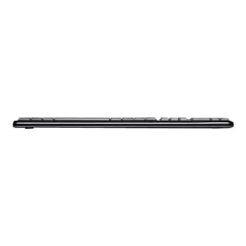 Teclado de sobremesa MK120, con cable, USB, QWERTZ, negro, ratón incluido