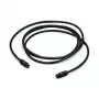 Cable de audio óptico, Toslink-Toslink, 1,5 m