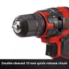Taladro con empuñadura de pistola Einhell TC-CD 18/35 Li - Solo, 550 RPM, portabrocas de 1 cm
