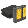 Comprobador de cables Delock + Portfinder - set comprobador de red (86407)