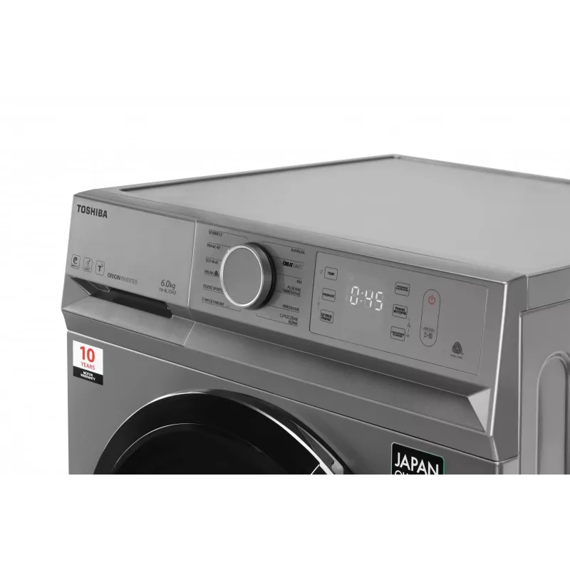 Lavadora Toshiba esbelta TW-BL70A2PL(SS), 7 kg