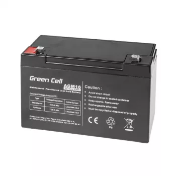 Batería para SAI sellada de plomo-ácido Green Cell AGM16
