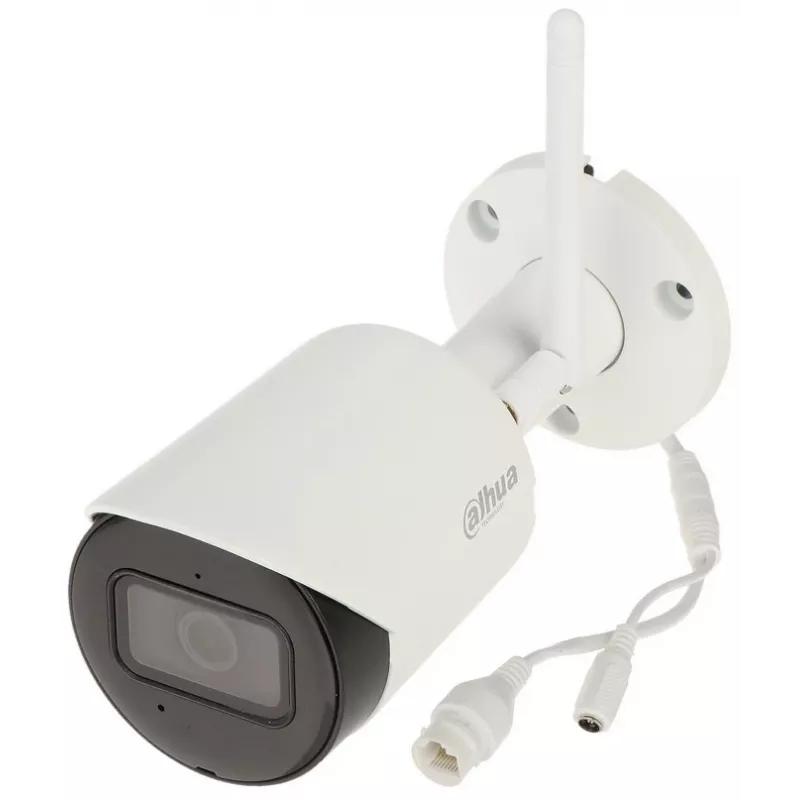 Cámara IP DAHUA IPC-HFW1230DS-SAW-0280B blanca