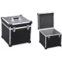 Maletín de herramientas allit AluPlus 14 — maletín de herramientas metálico portátil con perfiles de aluminio, modelo 421050, negro