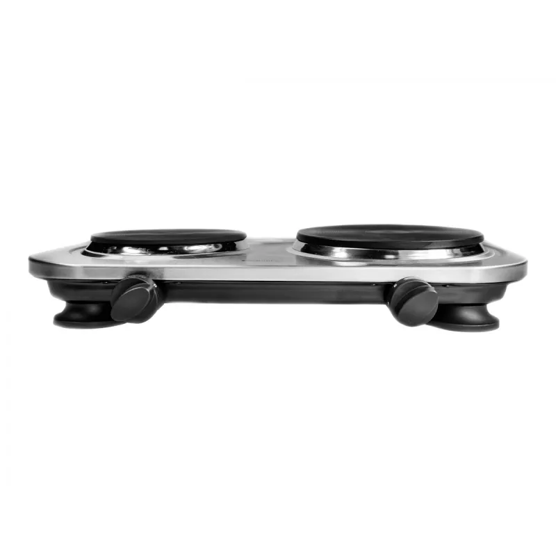 Camry CR 6511 Cocina Independiente Negro, Acero inoxidable Eléctrica