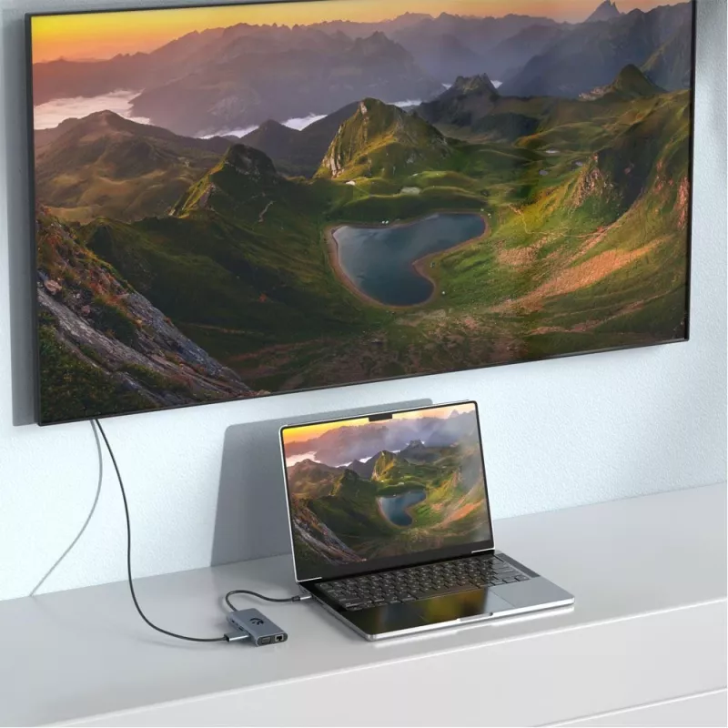Adaptador USB-C 11 en 1 Hawk HW-HUB1101 — hub multipuerto con 11 conexiones