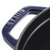 Cocotte redonda de hierro fundido Staub 24 cm Azul oscuro
