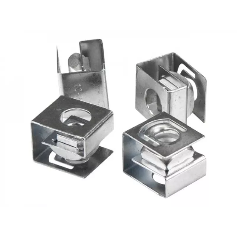 StarTech.com Tornillos para rack de servidor y tuercas de clip – 10-32 – Tornillos de montaje para rack y tuercas jaula deslizantes – Pack de 50