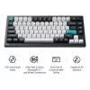 Teclado mecánico Keychron Q1 Max 75% con interruptores Banana, Carbon Black